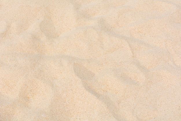 Texture de sable sur la plage en arrière-plan