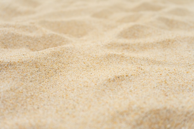 Texture de sable de plage au soleil d'été