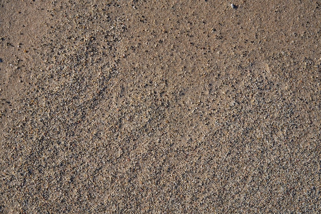 Texture de sable de la plage de la Costa Dorada