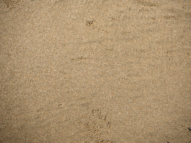 Texture de sable sur la plage