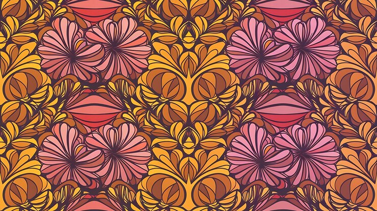 Photo texture sans couture vectorielle avec des fleurs abstraites arrière-plan sans fin des motifs sans coutures ethniques arrière-plans vectoriels des motifs lumineux modèle d'été utiliser pour le papier peint le motif remplit l'arrière-plan de la page web
