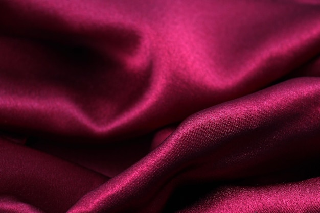 Texture de satin rouge