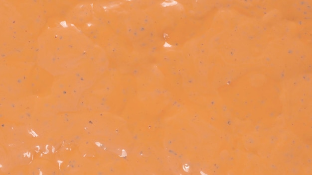 Texture de sauce délicieuse fouettée Fond de sauce Hamburger