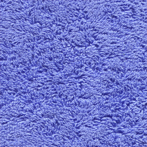 Texture de serviette bleue Fond de serviette bleue