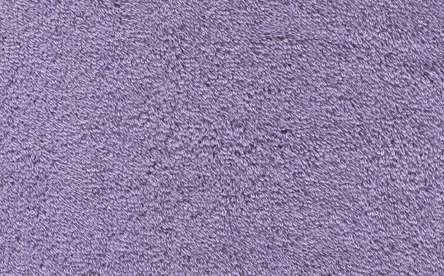 Texture de serviette de fibres violettes Fond de serviette de bain violet