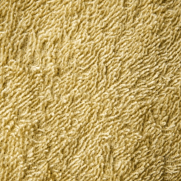 Texture de serviette jaune