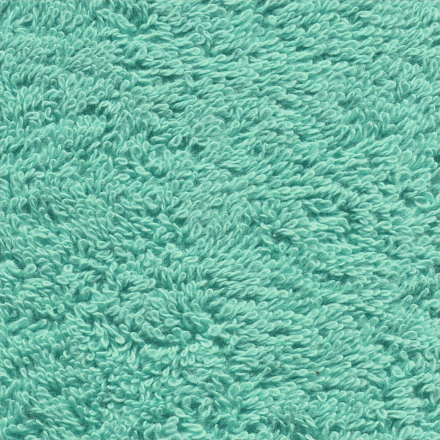 Texture serviette turquoise à la menthe