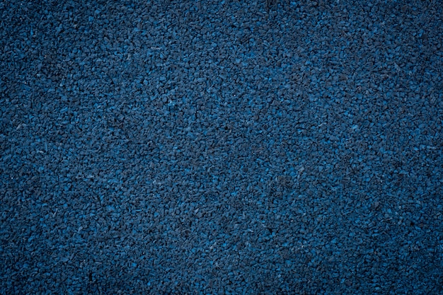 Texture de sol en caoutchouc bleu, couverture souple pour le sport