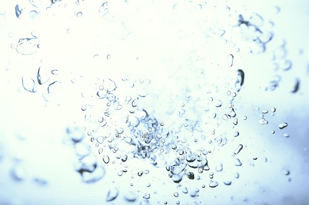 texture sous-marine bulles d'air plongée / vue sous l'eau, arrière-plan sous-marin