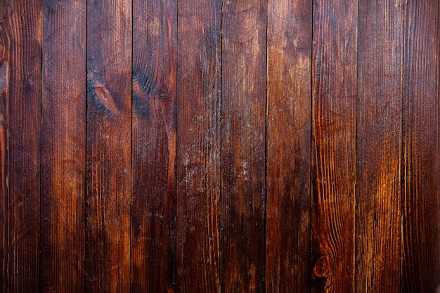 Texture de surface en bois brun vintage