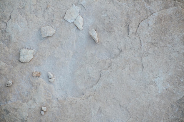 Texture de surface calcaire avec de petits morceaux ébréchés