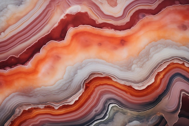 Texture de la surface de la roche d'agate avec gradient Arrière-plan en pierre naturelle avec des transitions de couleur lisses