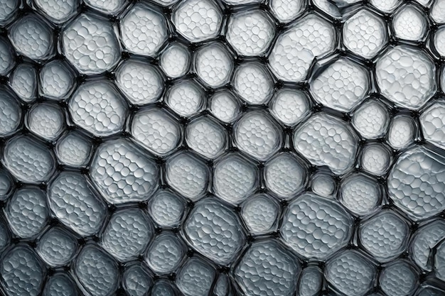 Texture de symétrie de papier bulle fissuré