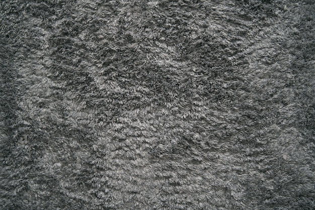 Texture de tapis de sol moderne gris Tapis générique à poils longs pour une utilisation en intérieur