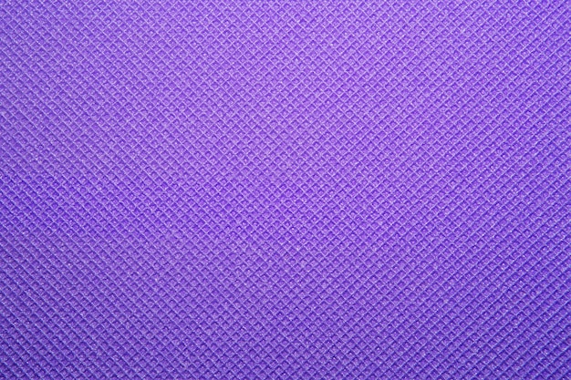 Texture de tapis de yoga violet