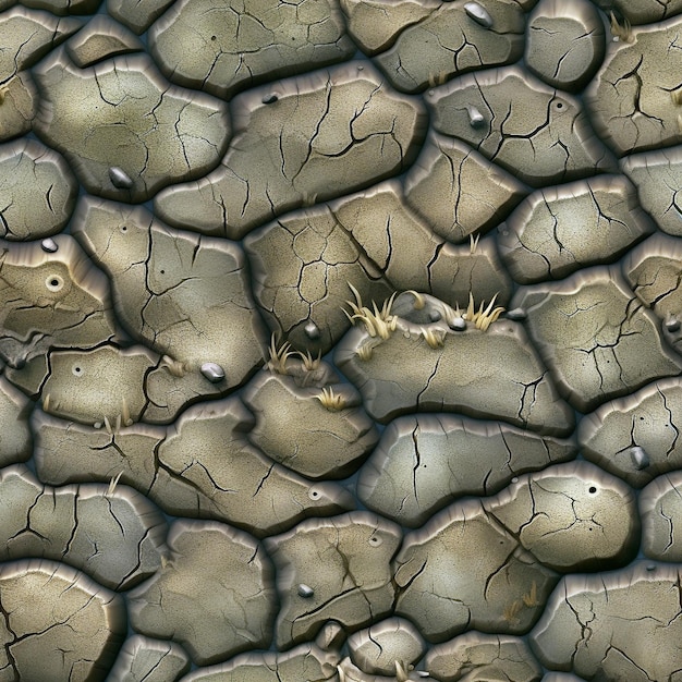 Texture de terre sèche