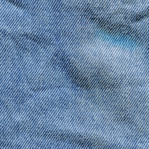 Texture de textile bleu jeans Texture denim propre naturel bleu clair vide