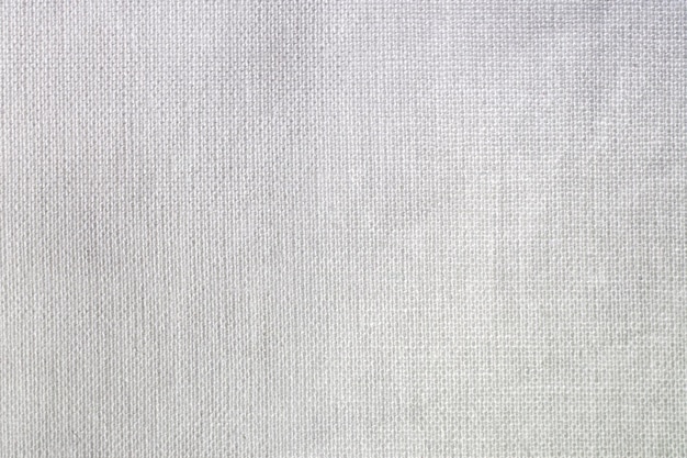Texture textile de tissu blanc