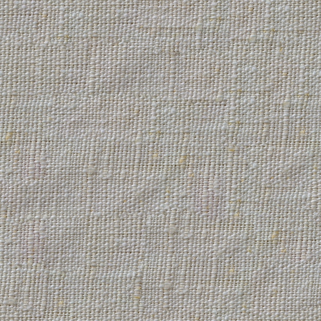 Texture Tileable sans couture de surface textile en lin naturel blanc sale.