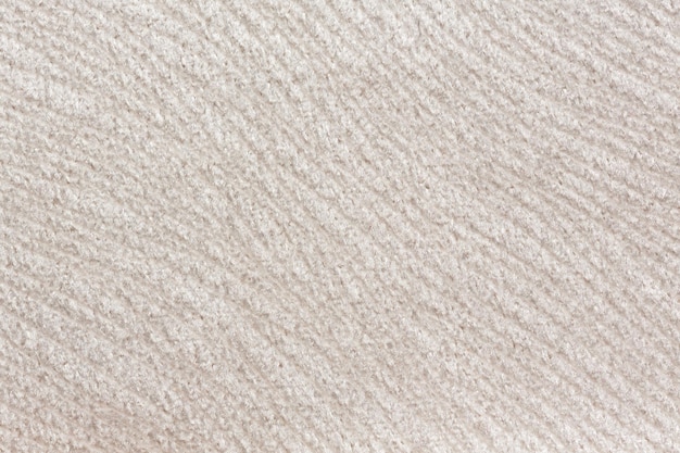 Texture de tissu blanc élégant avec surface en relief
