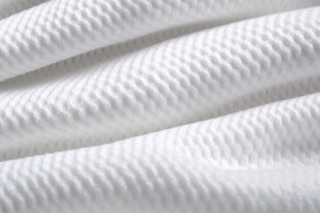Texture de tissu blanc Texture de textile Arrière-plan Texture du tissu de vêtements Arrière-plans Texture d'arrière-plan AI Génératif