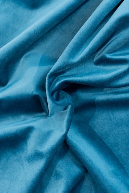 Texture de tissu bleu doux