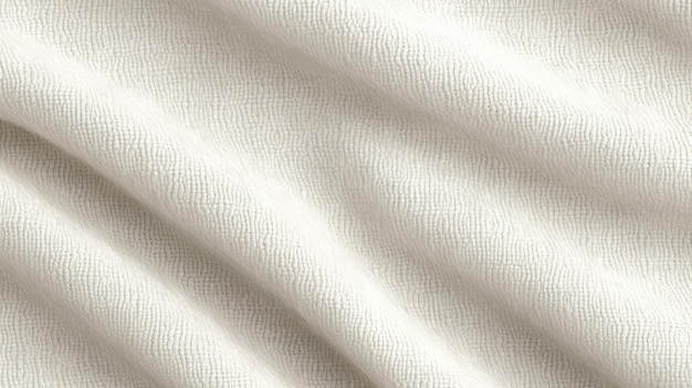 Photo texture de tissu de coton blanc