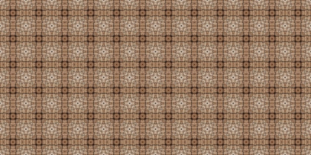 la texture de ce tissu est un motif de carrés et le mot " en marron.