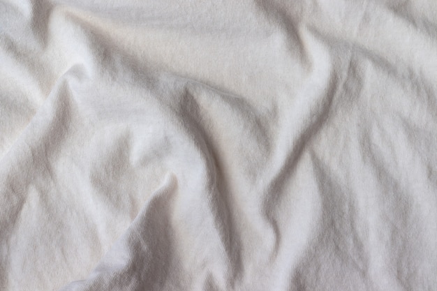 Texture de tissu en jersey de coton naturel