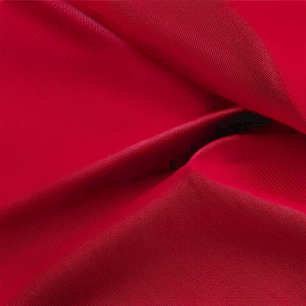 Texture de tissu de luxe en soie rouge ou satin fond abstrait