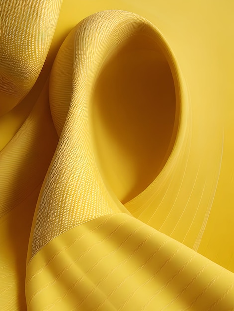 texture de tissu à motifs jaunes
