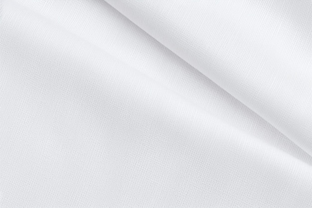 Texture de tissu en tissu blanc Ai générative