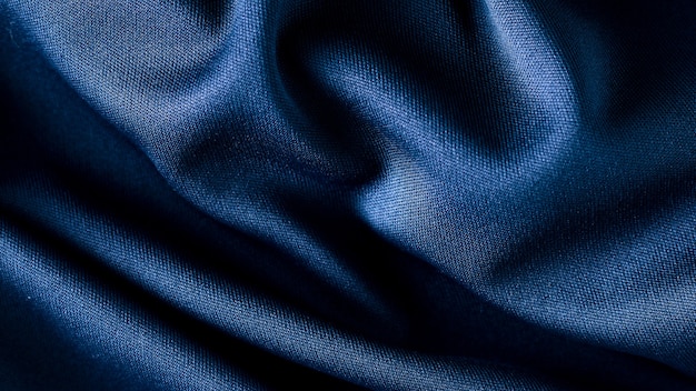 Texture de tissu tissu bleu