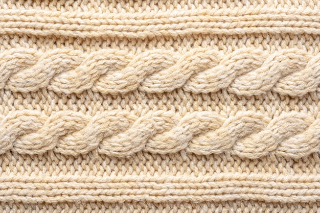 Texture de tissu tricoté