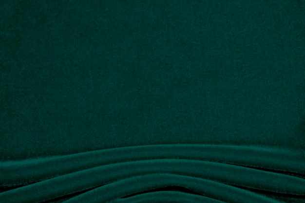 Texture de tissu de velours vert utilisée comme arrière-plan Arrière-plan de tissu vert vide de matériau textile doux et lisse Il y a de la place pour le texte