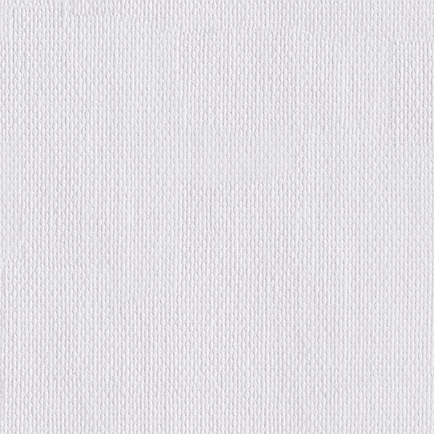 Une texture de toile blanche Texture carrée sans couture Carrelage prêt