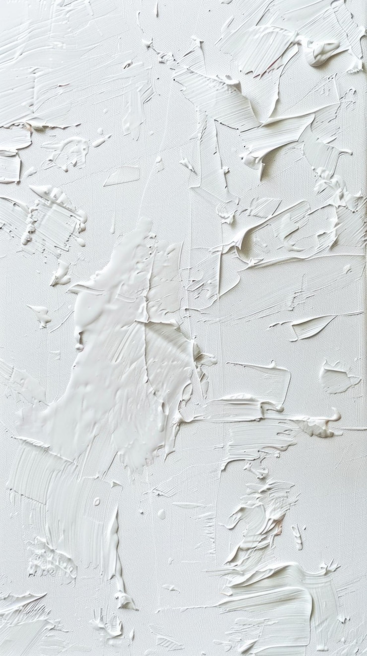 Photo texture de toile de fond blanc peinture acrylique plâtre rendu