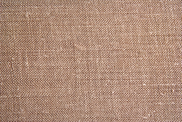 Texture de toile ou fond marron