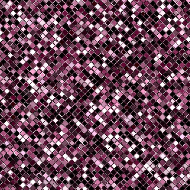 Texture transparente de paillettes dans les tons roses et violets