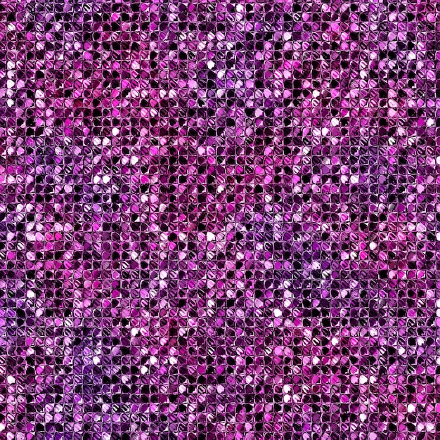Texture transparente de paillettes dans les tons roses et violets