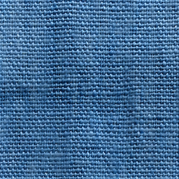 Texture transparente de tissu de coton bleu