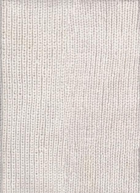 Texture de tricot blanc