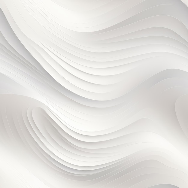 Texture vagues géométriques blanches sans soudure