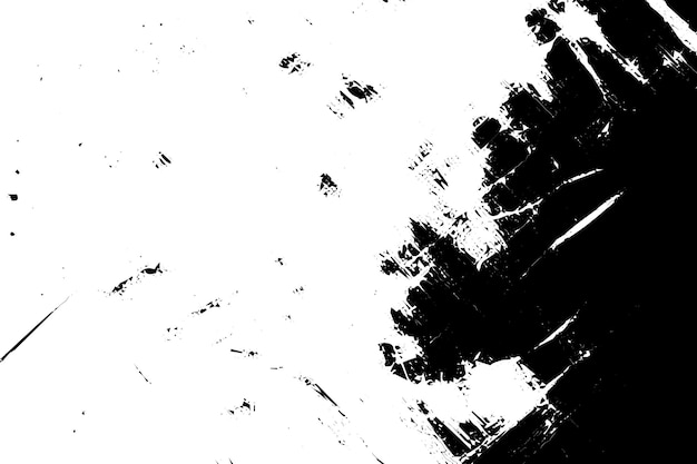 La texture vectorielle de l'encre Grunge est une détresse d'impression sur un fond clair