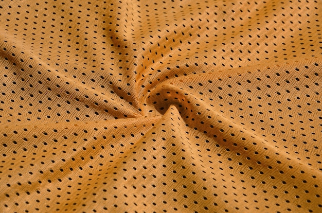 Texture de vêtements de sport en fibre de polyester