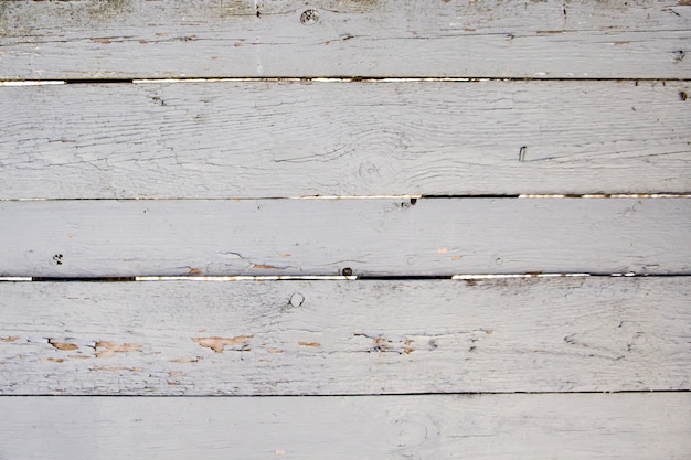 Texture de la vieille peinture craquelée sur des planches de bois.