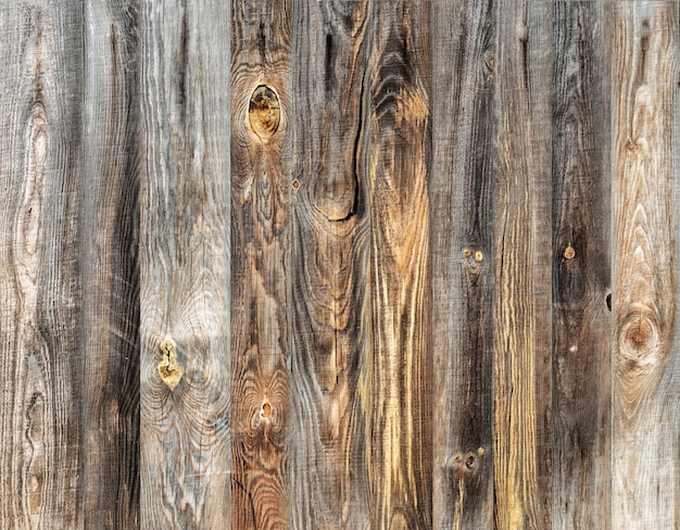 Texture des vieilles planches en bois.