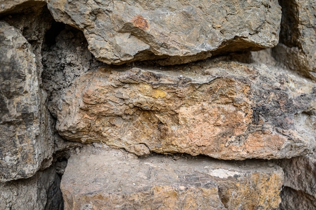 Texture d'un vieux mur de pierre