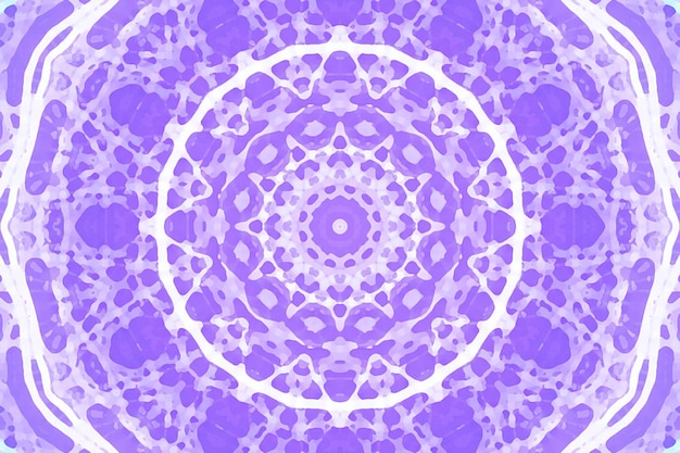 Texture violette kaléidoscope transparente Illustration pour la conception Énergie mystique ésotérique guérison sahasrara mandala