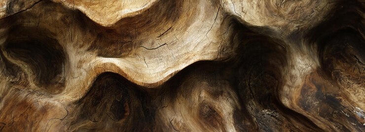 Photo les textures du bois de sandale un chef-d'œuvre photographique aux détails intricats